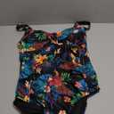 Tempt Me Women Ruched Slimming One Piece Swimsuits Tummy Control Vintage Bathing Suits, M