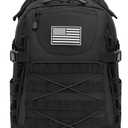 25L Tactical Backpack for Men: Military MOLLE Assault Rucksack 900D with Laptop Compartment EDC Daypack Used for Hiking,Work,Sports,School,Travel