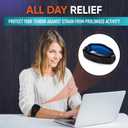 PhysFlex 2-Pack Elbow Brace for Men & Women, Adjustable Tennis & Golfer's Elbow Support Strap for Tendonitis Pain Relief - Compression Pad for Arm, Forearm, Tendon Pain Relief