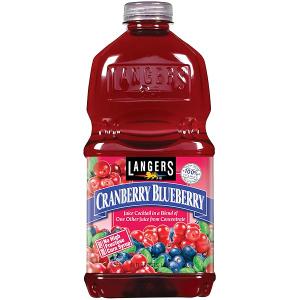 Langers Pomegranate Blueberry Juice Cocktail, 64 Fl Oz (Pack of 8) BB 10/29/25