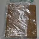 2Fold Mini 1.5 inch 3 Ring Binder 9.4" x 8" - Vintage PU Leather Small Three Ring Binder - Fits 5.5 x 8.5 Paper - Organizer, Wedding Planner, Recipe or Refillable 5.5 x 8.5