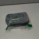 Large Storage Bag with 7 Small Items, Portable Storage Case with Combination Lock For Home and Travel Grey