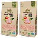 Himalayan Chef Pink Himalayan Salt, Coarse Grain - 4 lbs (2X2 Pound Bags)