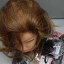 Mannequin Head with 100% Real Human Hair, Beauty Star 18" Gold Brown Hair Art Manikin Cosmetology Head, Doll Manican Head to Practice Hair Styles, Hairdressing Training Head and Stlyist Suppliew