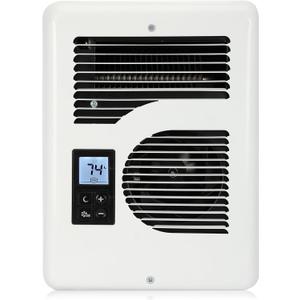 Upgraded In-Wall Heater CEC163TW – Electric Wall Heater with Digital Thermostat, 1600/1500/1000 Watts, 5460/5120/3410 BTU, 240/208/120 Volts, Quiet Smart Heating for Indoor Rooms & Bathrooms