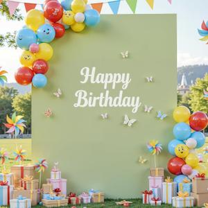 Wedding Arch Cover Sage Green 6.6FT x 5.2FT Square Arch Backdrop Cover Stretchy Spandex Arch Covers Fitted Balloon Photo Square Backdrop for Birthday Baby Shower Party Ceremony Banquet Decorations