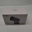 Mini Projector with WiFi & Bluetooth, Auto Keystone & Electric Focus, 270 Rotation Rechargeable Portable Outdoor Projector, Native 1080P 4K Supported for Home Theater & Camping (Iron White)