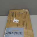 Bathroom Faucets for Sink 3 Hole, Hurran Matte Black Bathroom Sink Faucet with Pop-up Drain and Supply Lines, Stainless Steel Lead-Free Widespread Faucet for Vanity RV Farmhouse, 2 Pack