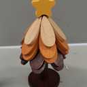 Wooden Trivets for Hot Dishes, Tree Shape Trivet 1Set Like a Christmas Tree, Foldable Kitchen Wooden Trivet for Hot Dishes,Pot,Bowl,Teapot,Hot Pot Holder (Star, 5 Layer)