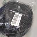 Ethernet Cable 200ft For Cat6/Cat5E, 10Gbps Compatible with Cat8/Cat7, 24AWG Network Cable Indoor&Outdoor, Direct Burial Waterproof&UV Resistant, High Speed Snagless RJ45 LAN Cord -PC/Router, Black