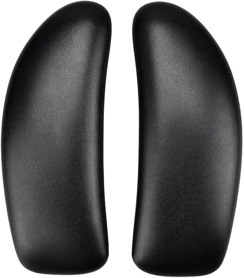 MingYi.office Vinyl Arm Pads Caps for Humanscale Freedom Office Chair, Only for Standard Arm (Height Adjustable), Can Not Fit The Advanced Arm, Black, 1 Pair.