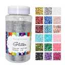 Craft and Party, 1 Pound Bottled Craft Glitter for Craft and Decoration(Silver) (Fine - 1/64", 0.016", 0.4mm)