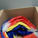 PigPigPen Pop Up Play Tunnel Tent for Toddlers Babies or Dogs, Indoor & Outdoor Toys for Kids Backyard Playset. (Red,Yellow,Blue)