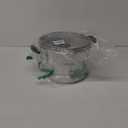 IMUSA USA MEXICANA-410 Aluminum Steamer with Glass Lid 10-Quart, Silver, 10Qt