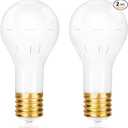 GEPLAD 2Pack Mogul Base 3 Way LED Light Bulb, 10/20/30W, 100/200/300 Watt Equivalent, Soft White 3000K, for Antique Floor Lamp