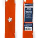 Husqvarna 42-Inch Mulching Lawn Mower Blades, Lawn Mower Parts Riding Mowers, Replacement for OEM Part No. 594892701, Orange, Pack of 2
