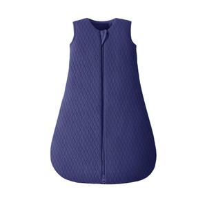 Yoofoss Baby Sleep Sack 0-6 Months TOG 2.5 Winter Baby Wearable Blanket, 100% Cotton Infant Sleeping Sack 2-Way Zipper Warm Quilted Sleepsack, Navy, S