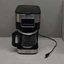 SHARDOR 10-Cup Programmable Coffee Maker, Regular & Strong Brew Drip Coffee Machine for Home and Office, Auto Shut Off, Permanent Filter, Silver