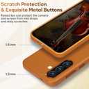 LOHASIC for Samsung Galaxy S25 Plus Case, Classic Leather Luxury Vegan PU Rugged Bumper Non-Slip Grip Shockproof Protective Hard Cover Men Women Phone Case for Galaxy S25+ Plus 5G 6.7" - Brown