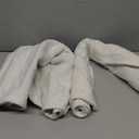 MANDIOO Pack of 2 Decorative Throw Pillow Covers Accent Solid Woven Textured Cushion Covers Pillow Cases Bedroom Living Room Sofa Home 20 x 20 Inch Cream White