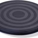 8 Inch Lazy Susan Turntable Organizer, Eichzer Premium Heavy Duty Rotating Swivel Stand with Steel Ball Bearings for Model/Rotating Plants/Crafts Stand/TV/Monitor/Laptop (360 Rotation)