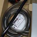 Canister Filter, External Aquarium Filter Ultra-Quiet Water Circulation Cleaning Machine with Media for Fish Tanks and Aquariums (Large, Black)