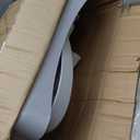 Vaunn Medical Shower Chair Bath Seat with Padded Arms, Removable Back and Adjustable Legs for Bathtub Safety (Wide Chair With Arms)