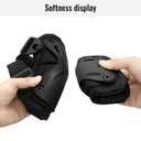 Qavctw Tactical Knee and Elbow Pads Set Protective Gear Knee Pads for Outdoor Sports Combat Paintball CS Cycling Skateboarding Skate Safety Guards Pads