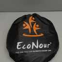 EcoNour Patented Design Car Windshield Sun Shade | Blocks 99% Heat & Keeps Interior Cool | Fits Cars, SUVs, Trucks | Automotive Sun Screen, Visor & Car Accessories for Summer | Medium (64x32 Inches)