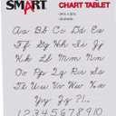 School Smart Chart Paper Pad, 32 x 24 Inches, 1 Inch Rule, 25 Sheets
