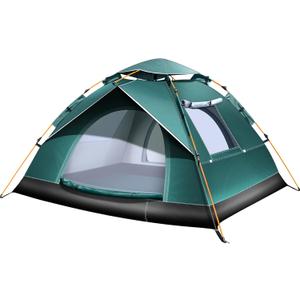 2-3 Person Camping Tent Automatic Instant Pop-Up Tents for Camping Easy and Quick Setup Camping Tent Waterproof Tent Family Tent for Camping/Backpacking/Hiking/Beach/Backyard/Outdoor Events 86.7"L x 78.7"W x 57"H
