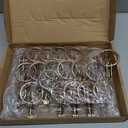 20-Pack Steel E-Track O-Ring Tie-Down Anchors for Trailer Tie Down System, E Track Accessories to Secure Cargo in Enclosed/Flatbed Trailer Truck
