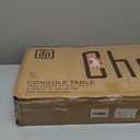 ChooChoo 47 Inch Narrow Console Table, Chic Accent Sofa Table, Entryway Table, White (11.8"D x 47.2"W x 31.4"H)