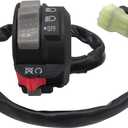 M MATI Left Handlebar Control Engine Start Run Off Headlight Switch for Yamaha ATV YFZ450 2004-2005 5TG-83973-09-00