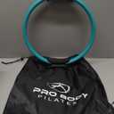 ProBody Pilates Fitness Circle  14 Inch Pilates Ring for Focusing on Toning Inner Thighs, Arms, and Core (Aqua)