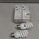 E26 CFL Light Bulbs 13Watt, T2 Spiral Soft White 2700K 900lm E26 Medium Base Compact Fluorescent Light Bulbs, UL Approved, 120v 60Hz, Self Ballasted CFL Bulbs (60Watt Equivalent), Pack of 4