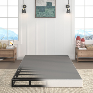 7 Inch Queen Size Box Spring – Heavy Duty Metal Queen Mattress Foundation
3000lbs Weight Capacity, Metal Queen Bed Base with Easy Clean Fabric Cover, Non-Slip, Quiet Noise Free, Easy Assembly, Black