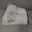 Cooling Knee Pillow for Side Sleeper, 5" Leg Pillow for Side Sleeping, 100% Cooling Fabric Pillow for Between Knees While Sleeping - High Support Alternative for Relieving Leg, Back, and Knee Pain