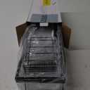 Adhesive Shower Caddy, 5 Pack Rustproof Stainless Steel Bath Organizers With Large Capacity, No Drilling Shelves for Bathroom Storage & Home Decor (5-piece set, Black)