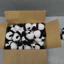Foilswirl 24 Pcs Panda Party Favors 4 Inch Finger Panda Plush Clips Curtain Holder Stand Note Clip Stand Photo Holder Cute Panda-s Doll Finger Toy for Home Decoration Plant Pots Bonsai Craft