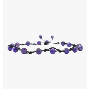 Amazing Gemstone Crystal Anklet Ankle Bracelets for Women - Waterproof Beaded Healing Crystal Anklets, Plus Size Chakra Gemstone Bead Anklet