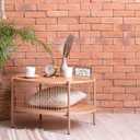 PATIKIL Vintage Wood Perpetual Calendar, Wooden Flip Calendar Turn Page Month Date Display for Desk Office Home Room Decoration, Black