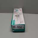 VOYOR Electric Body Brush Back Scrubber for Shower Rechargeable Exfoliating Bath Brush Powered Shower Brush with Non-Slip Long Handle Deep Cleansing, Exfoliation, Massaging Spin Brush BC100 (Grey)