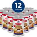 Hill's Science Diet Adult 7+ Wet Dog Food, Turkey & Barley, 13 oz. Cans, 12-Pack, EXP 11/2027