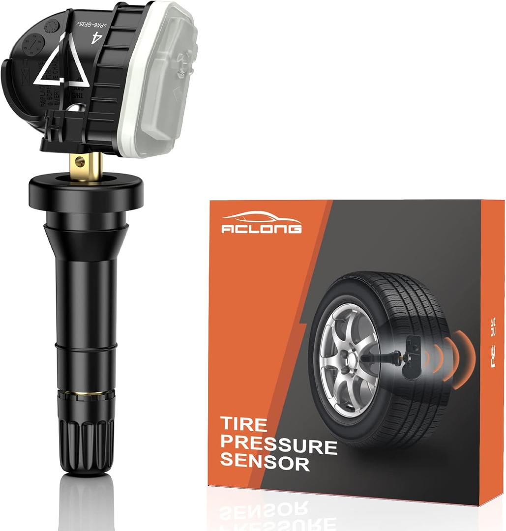 TPMS Sensor for Buick/Chevrolet/Cadillac/GMC, Pre-Programmed TPS Tire Pressure Sensors, 433 MHz Tire Pressure Monitoring System Sensor, Replaces 13598773, 1PC