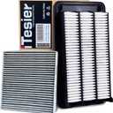 Engine & Cabin Air Filter Kit for CRV (2017-2022) 1.5L Gas, Civic (2016-2021) 1.5L Gas, (NOT for Hybrid /2.0L) Replaces 17220-5AA-A00, 80292-TF0-G01