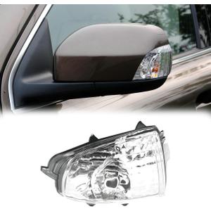 Car Front Side Wing Mirror Turn Signal Light Corner Lamp Len for Volvo XC70 XC90 2007 2008 2009 2010 2011 2012 2013 2014 (Left (Driver) Side)