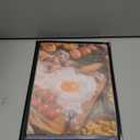 8.5 x 11 Inch Menu Covers, 10 Pack 4 Page 8 View Menu Sleeves Clear View Menu Holder for Kitchen, Restaurant Supplies, Drink, Menu