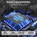 MAMBASNAKE M3 Wireless Gaming Mouse, 40K DPI, 39g Lightweight Gaming Mouse,PAW3395PRO Optical Sensor,Tri-Mode BT5.1/2.4G/USB-C PC Game Mice,Programmable Buttons,300mAh Battery for PC/Laptop/Mac(Black)