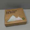 KeaBabies 2-Pack Organic Crib Sheets for Boys, Girls - 52x28 Fitted Crib Mattress Sheet Neutral, Breathable Jersey Cotton Cover for Baby Bed, Toddler Mattress, Soft & Cute Prints (Sage)